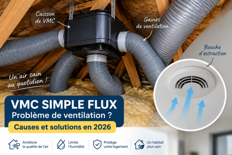 Pourquoi ma VMC Simple Flux ne Fonctionne Plus ? Causes et Solutions en 2026