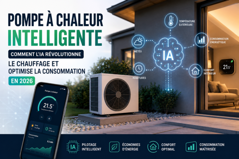 Pompe à Chaleur Intelligente : Comment l’IA Révolutionne le Chauffage et Optimise la Consommation en 2026